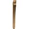 Ekena Millwork Thorton Craftsman Rough Sawn Bracket, Western Red Cedar, 4"W x 46"D x 46"H BKT04X46X46THR04RWR - alternate 3